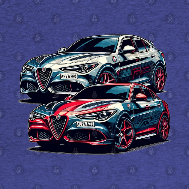 Alfa Romeo Stelvio by Vehicles-Art